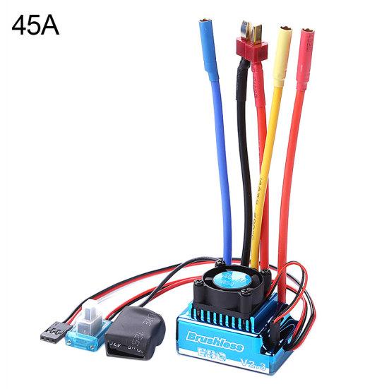 45A 60A 80A 120A ESC/3900KV Splashproof Brushless Motor for 0.0486111111111111 RC Car Truck