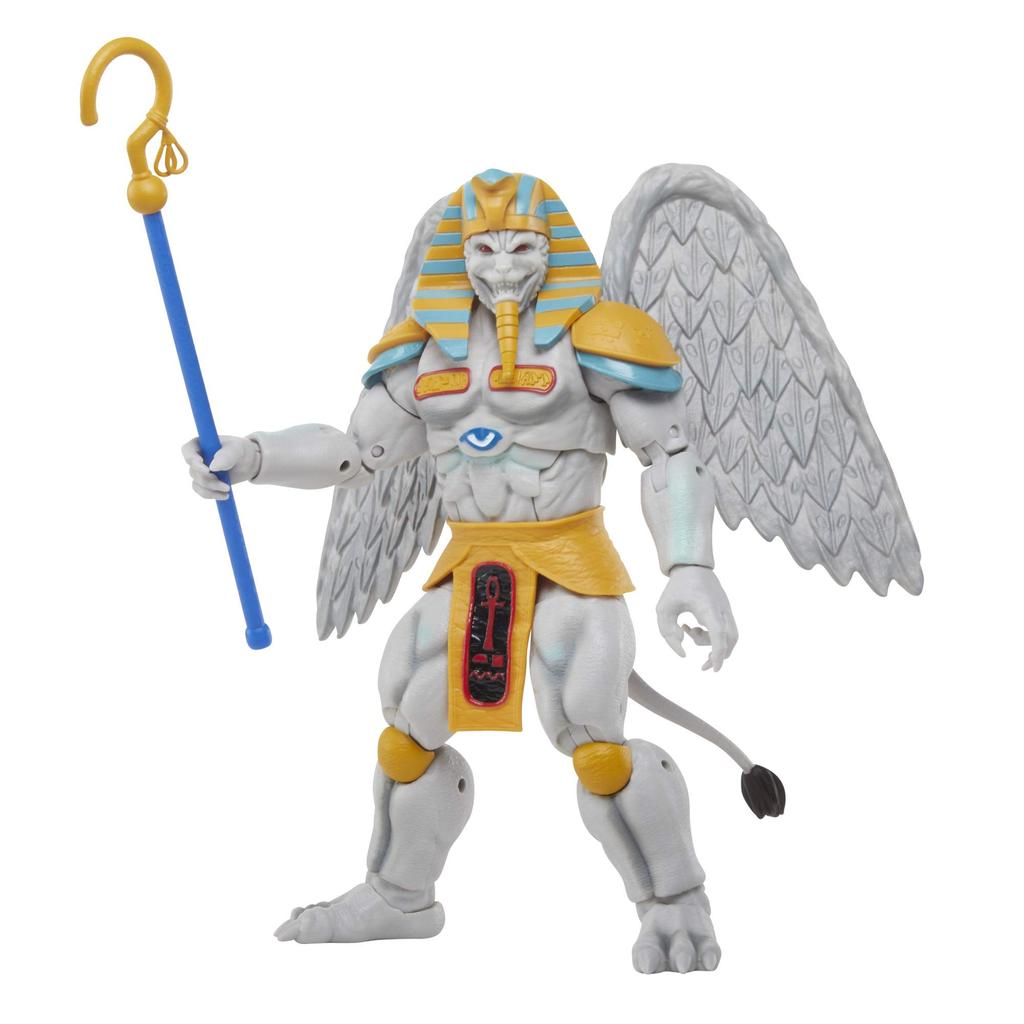 Power Rangers Lightning Collection Monster Mighty Morphin King Sphinx 8-Inch Premium Collectible Action Figure Toy with Accessories