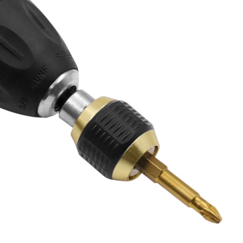 1/4 'Hex Shank Drill Bits Adapter 60/150Mm Keyless Drill Chuck Screwdriver Impact Driver Adaptor Quick