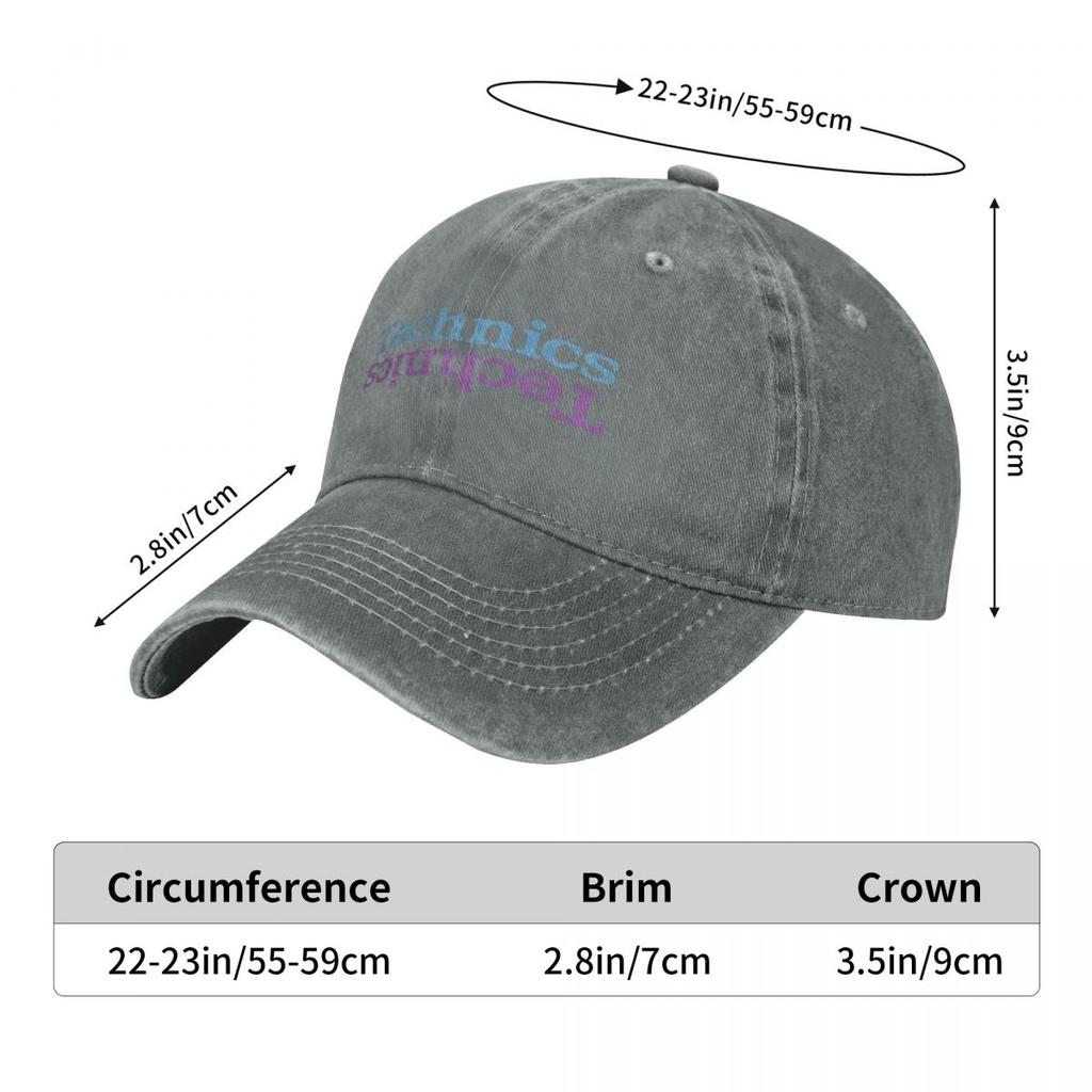 Technics Turntable 1200 Dj Fashion Baseball Cap Peaked Cap  Cap Male