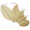 5Pcs Leaf Mould DIY Silicone Cake Mold for Baking Fondant Cupcake Dessert