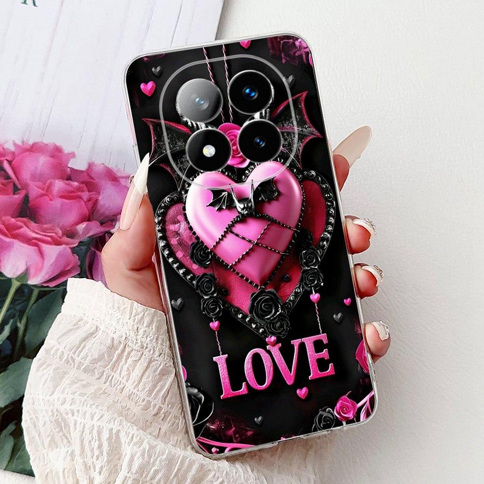 For Xiaomi Redmi Note 14 Pro+ Cool Dragon Tiger Painted Phone Case For Redmi Note14 Pro Plus 5G Soft Silicone TPU Cases