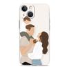 Phone Case For iPhone 15 14 13 12 Mini 11 Pro Max XS X XR 7 8 Plus Clear Shockproof Silicone TPU Cover Baby Girl Mom Family