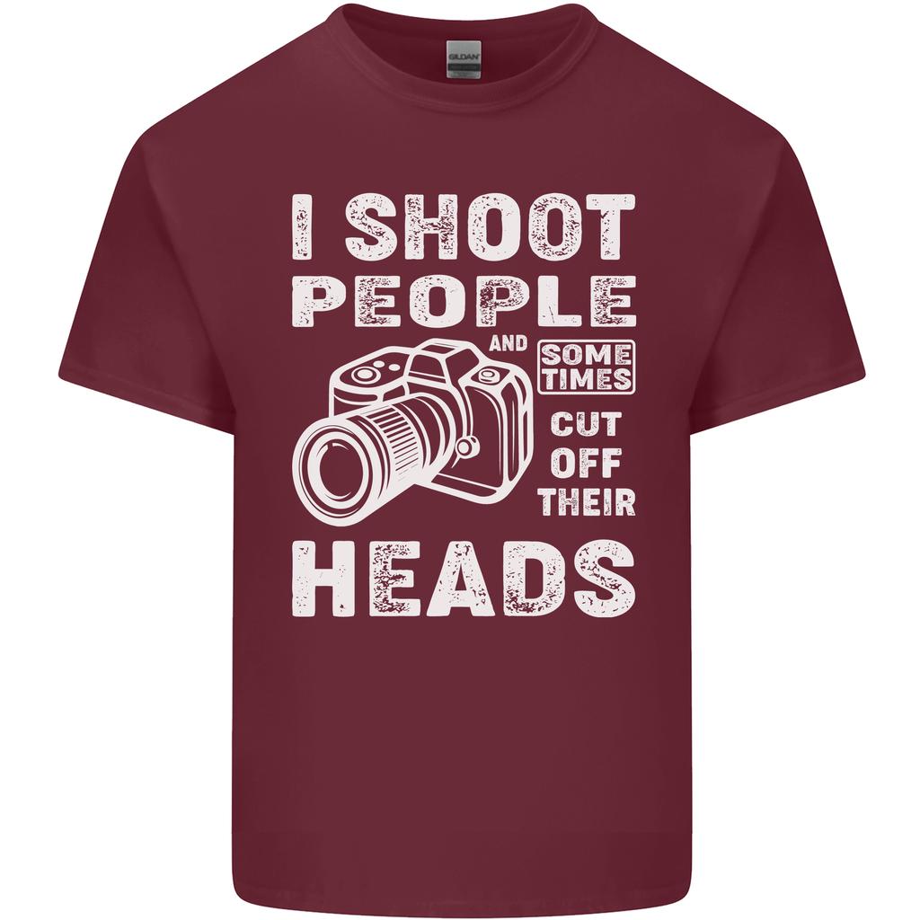 Photography I Shoot People Photographer Unisexs Light Cotton TShirt
