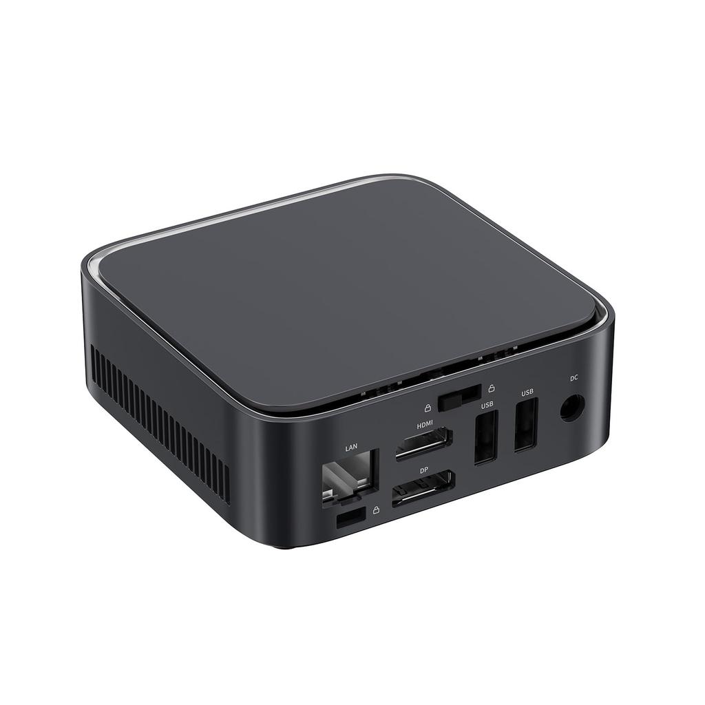 Links International LC2314 Mini PC AMD Ryzen Embedded R2314 8GB Memory 256GB Storage Windows 11 Pro Small Desktop PC HDMI Dual Display Gigabit