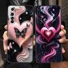 Colored Love Heart Printed Soft TPU For Realme 13 12 11 10 9 Pro Plus GT3 GT2 C21 C25 C35 C53 C55 C67 Pro 5G Phone Case Cover