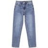 Lee Women's 411 Comfortable Straight-Leg Mid-Light Blue Jeans
