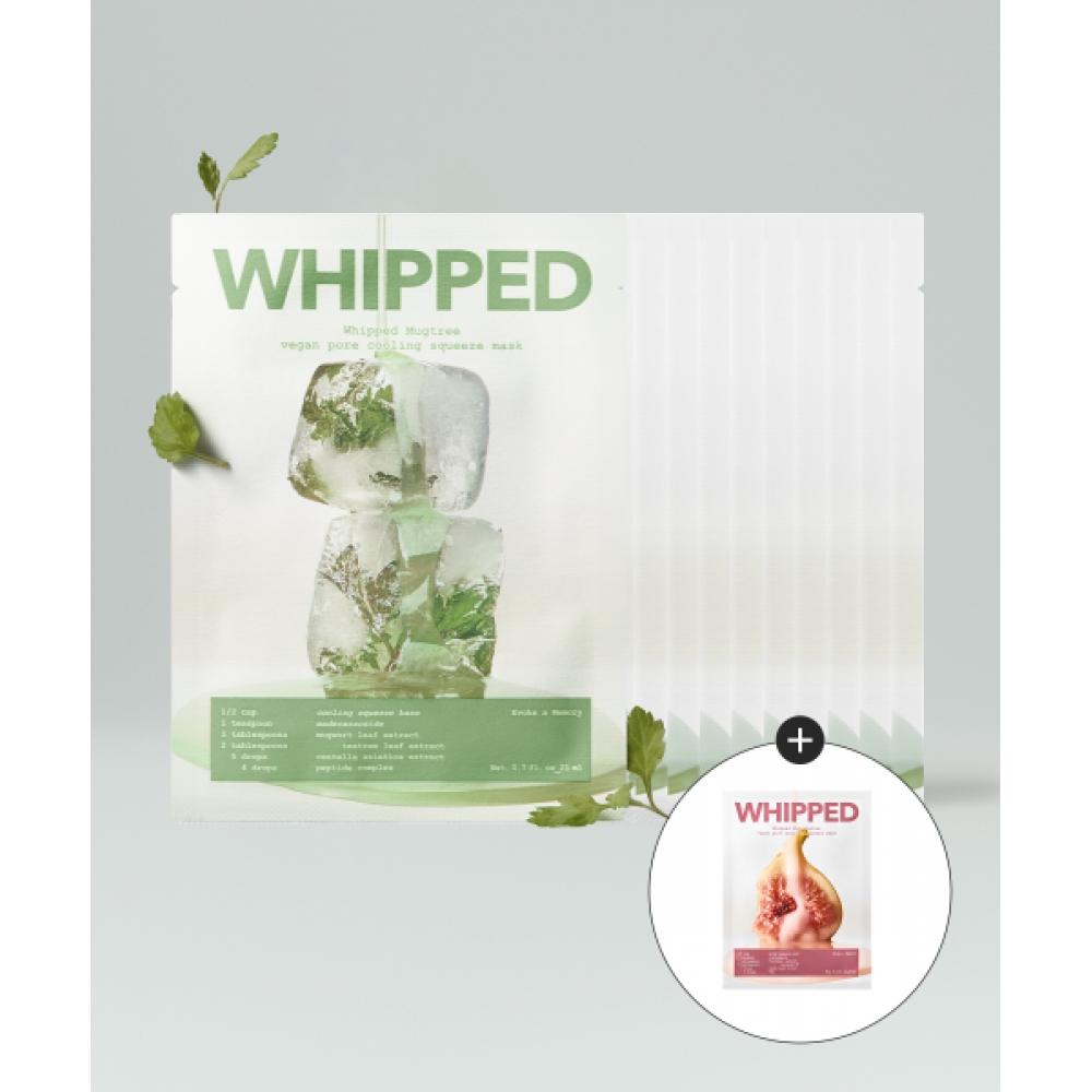 

Whipped Whipped Mug Tree Vegan Pore Cooling Squeeze Mask Pack Of 10 + 1 Free Fig Butter Mask Sheet NONE