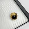 New Round Texture Hollow Fashionable Ring - Unique, Versatile, Bold and High-end Style Finger Ring