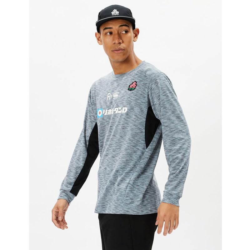 Canterbury JAPAN L/S WORKOUT TEE 20_Blue Gray S