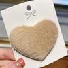 Plush Duckbill Heart Hairpin Birthday Spring Girl Headwear Party Hair Clip