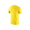 Nike Fashion Sports Crew Neck Short Sleeve T-Shirt for Men In Yellow