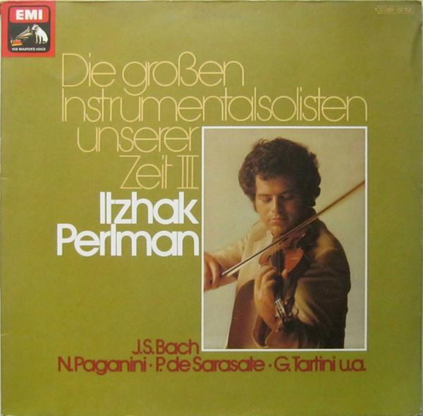 

Виниловая пластинка ИЦХАК ПЕРЛМАН ИОГАНН СЕБАСТЬЯН Б Die Groen Instrumentalsolisten Uns 1C04902702 His Masters Vo Германия Классика Б/У