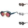 Vintage Cat Eye Big Frame Sunglasses With Uv Protection For Street Style And Parties