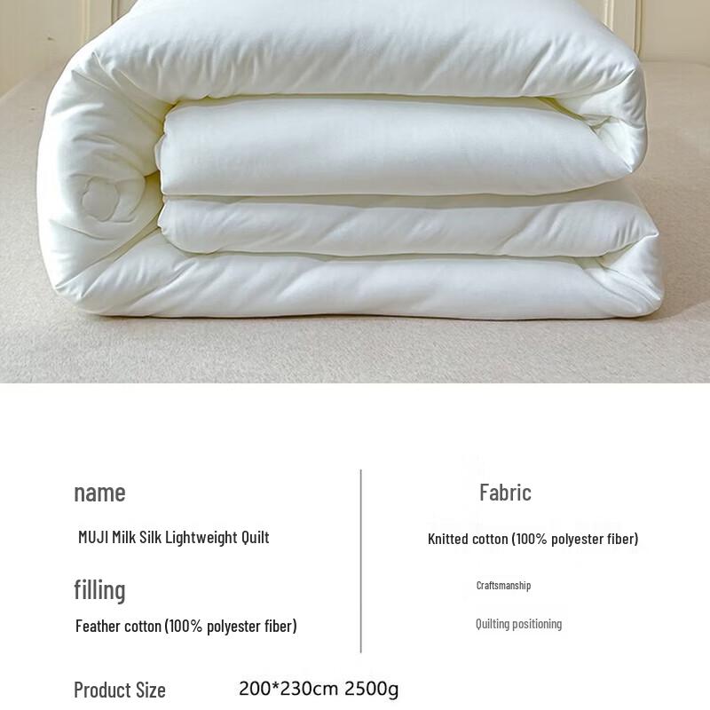 Muji Milk Silk Soft Quilt