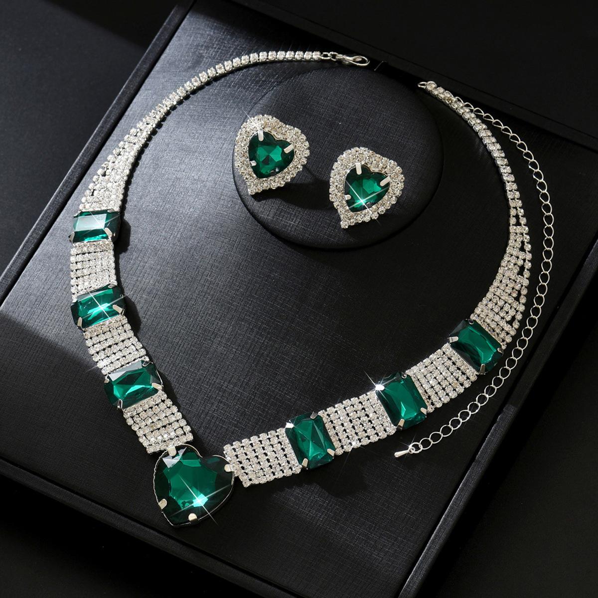 

Набір прикрас, Аксесуари для вечірки, Жіночий, Любов, Велике намисто, Набір сережок-пусет