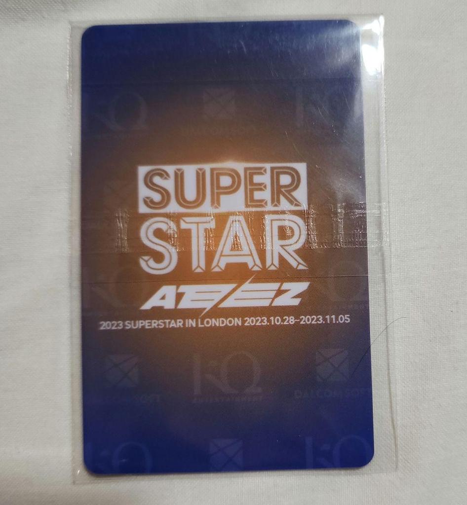 [USED] ATEEZ Yeosang superstar ssatz ateez london