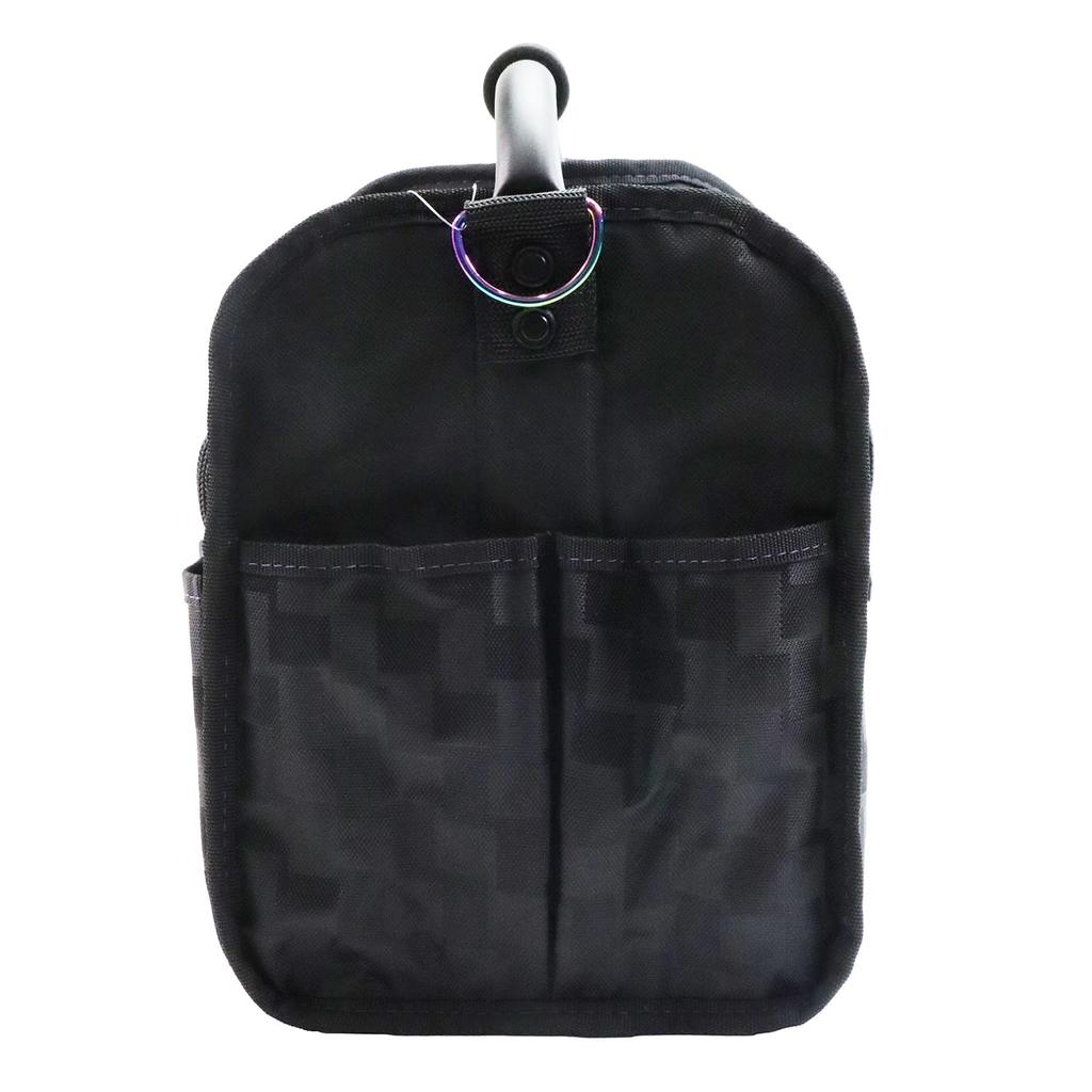 SK11 Tool Carry 280 x 220 x 270 Black x Numerous Bag, mm, Rainbow, Easy-to-carry mountain-shaped handle, pockets, STC3-S-I-RB
