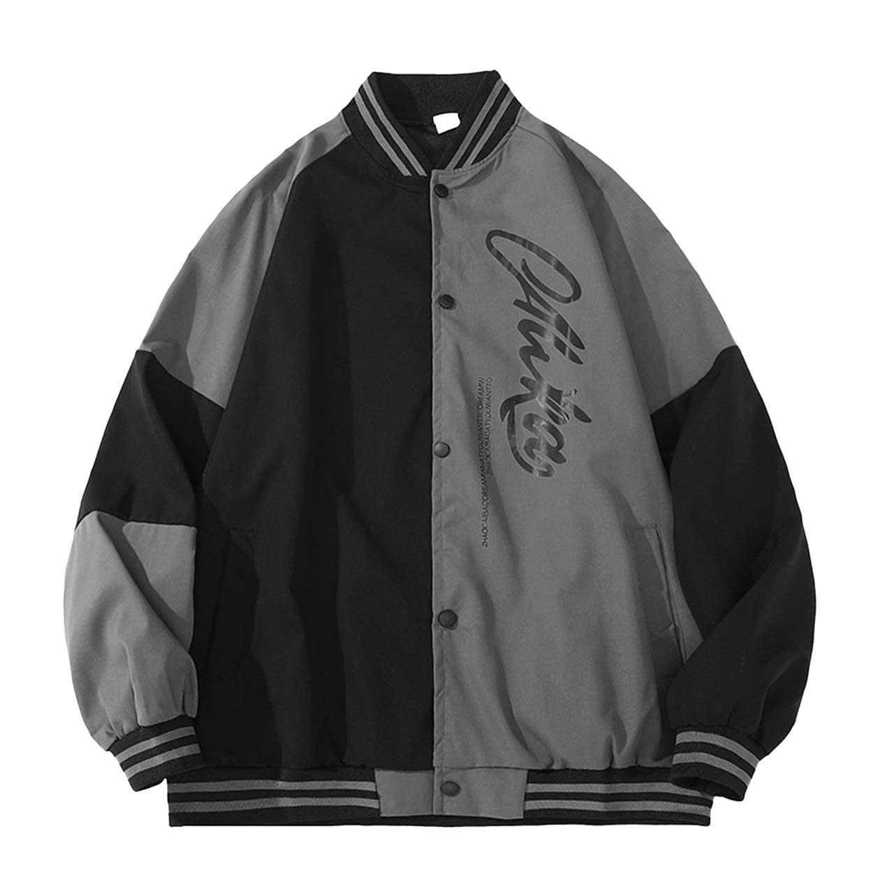 

Оверсайз Стадион Большая Кнопка Ветер Весна Осень Осень Осень Зима Зима Осень Зима Длинная Американский Стадион М [Смешно] Куртка, Тонкая, Корейская, серый