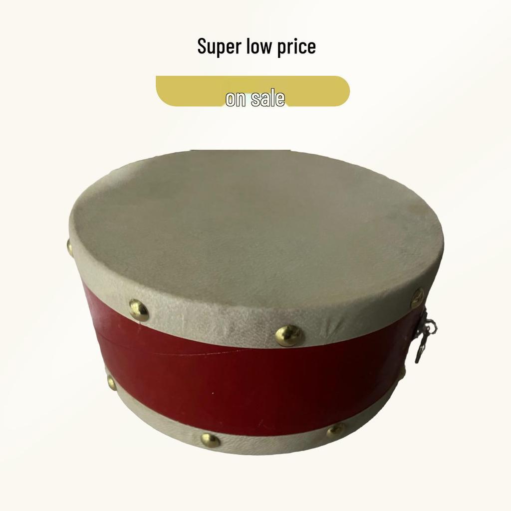Children's Small Cowhide Drum Toy - Kindergarten Sized Percussion Instrument