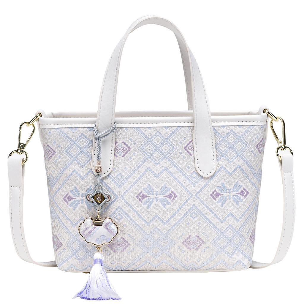 Ethnic Style Tote Bag Women's Commuter Versatile Shoulder Messenger Bag