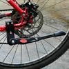 Mountain Bike Foot Support Adjustable Highway Bike Support Edge Aluminum Alloy Dead Fly Support Parking Rack Bike Support Foot