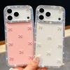 New Sparkling Diamond for Apple 17 Phone Case Sparkling Powder for IPhone 16 Promax Luxury Aurora Bow