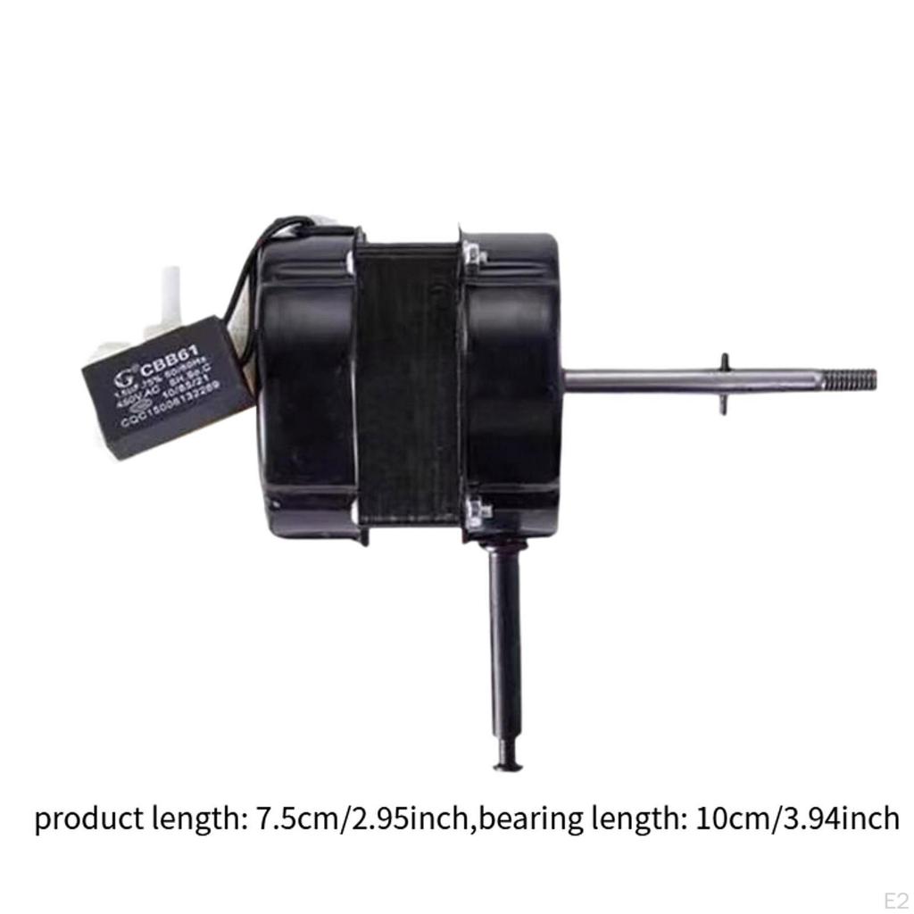 Ηλεκτρικός Κινητήρας Ανεμιστήρα Διπλά Ρουλεμάν Εύκολη Εγκατάσταση Αντικατάσταση Επαγγελματικός