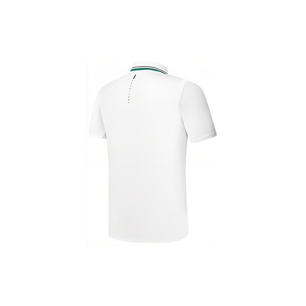 New FILA Polo Shirts Men's Jade White A11M333105F