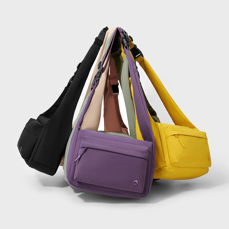 Women's Nylon Bag Commuter Shoulder Bag Large Capacity Travel Crossbody Bag