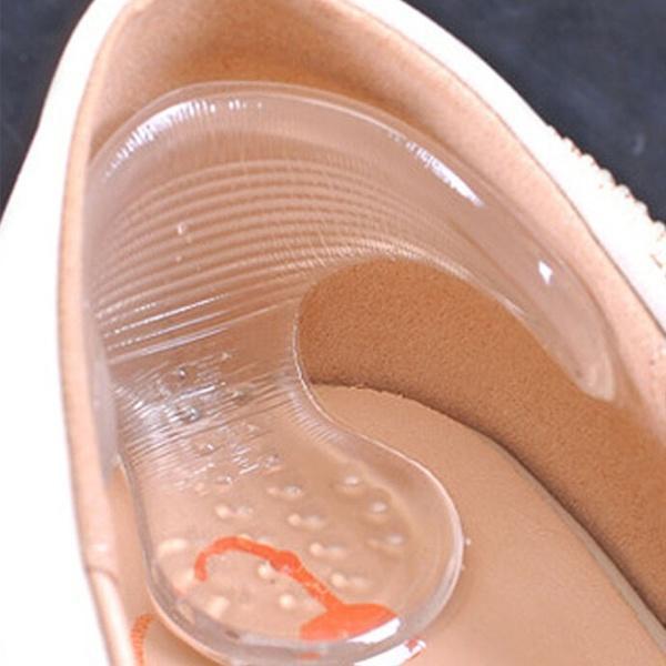 1 Pair Silicone Shoe High Heel Dance Insole Pad Cushion Gel Grips Foot Protector