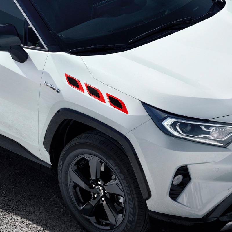 Car Side Anti-Collision Stripe - Protects Door Handle, Rearview Mirror, and Prevents Scratches. Reflective Warning Sticker for Bump Prevention.