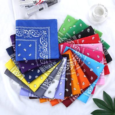 Nové čelenky Unisex Bavlněná bandana Šátek na hlavu Headwraps pro ženy Značkové pokrývky hlavy Oboustranný šátek na hlavu Pánské masky Šátek na obličej