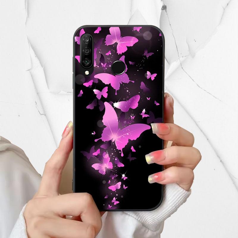 Phone Cover For Huawei P30 Lite Silicone Case MAR-LX1A Fashion Painted Shockproof Soft Fundas For Huawei Nova 4e Coque P30Lite