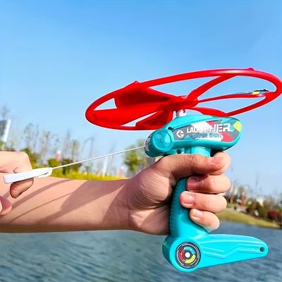 Draaiende Schotel Speelgoed Buitensport Speelgoed Grote Touw Draaiende Schotel 1 Zender En Twee Vliegende Schotels Interactief Buitenspel voor het Hele Gezin