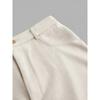High-Waisted A-Line Tassel Hem Faux Suede Mini Skirt