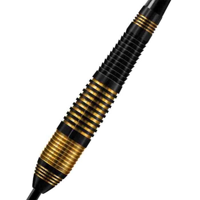 Fléchettes Harrows fléchettes Brass Vivid Black 21gr