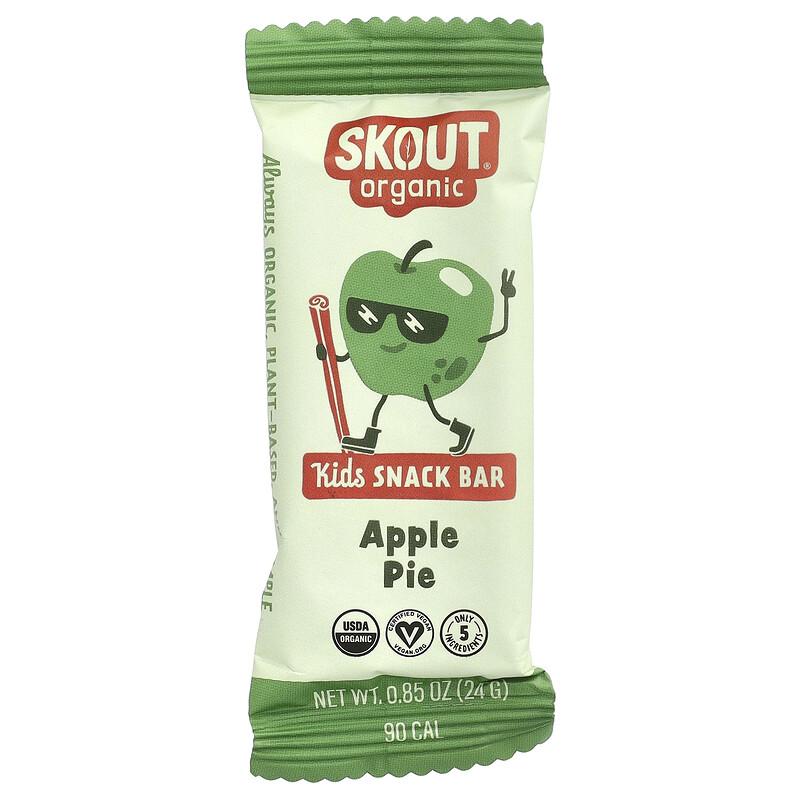 Kids Snack Bars, Apple Pie, 6 Bars, 0.85 oz (24 g) Each