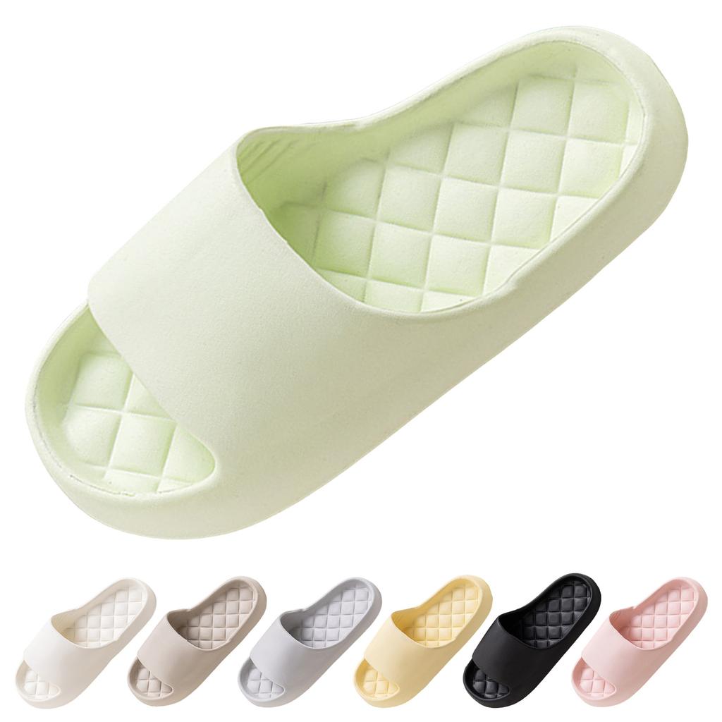 Ciabatta da Doccia per Donna e Uomo Asciugatura Rapida Semplici Pantofole da Casa per Donna Memory Foam Pantofole Divertenti per Donna Punta Aperta