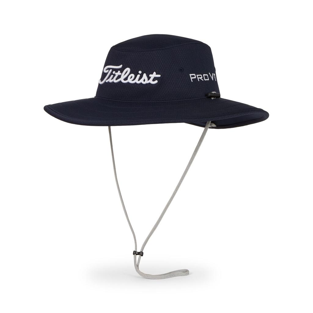 Titleist Tour Aussie Hat, Navy x White, TH24TAUSN2-41