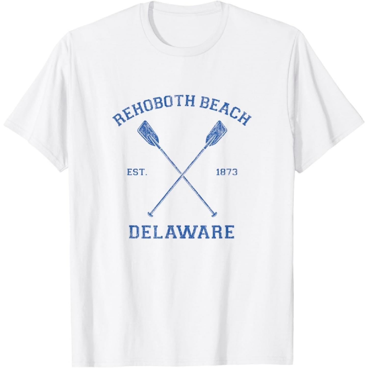 Vintage Rehoboth Beach Vacation T-Shirt for Men Women Girls Kids S