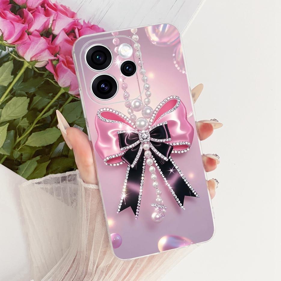 For Oppo Reno 15 FS Case Reno15 F 5G CPH2801 Luxury Butterfly Painted Cover Soft Slim Phone Case For Oppo Reno15 Pro Fundas Bags