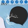 High Elasticity Swimming Hat Breathable Silicone No Constraint Lightweight Flexible Ear Protection Large Size Waterproof Great Durability Swim