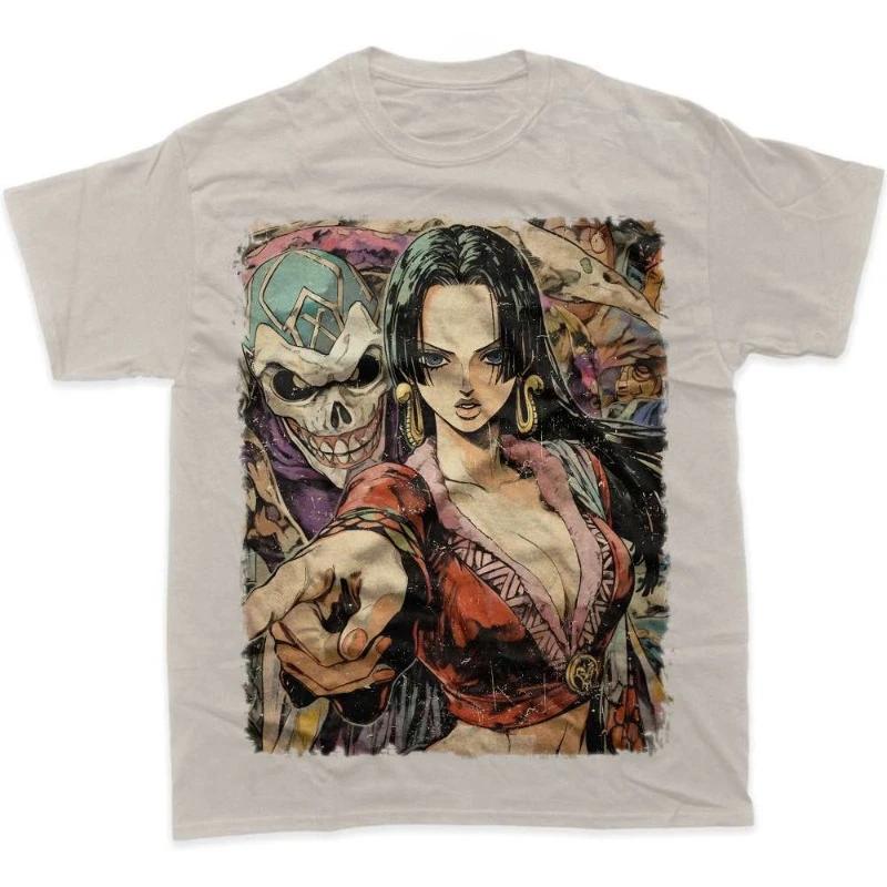 

ONE PIECE 2026 New Hot Luffy Sauron Boa Hancock Mens and Womens Tshirt Shirt Shirt Graphic TShirt Fan Gift Y2K 4XL