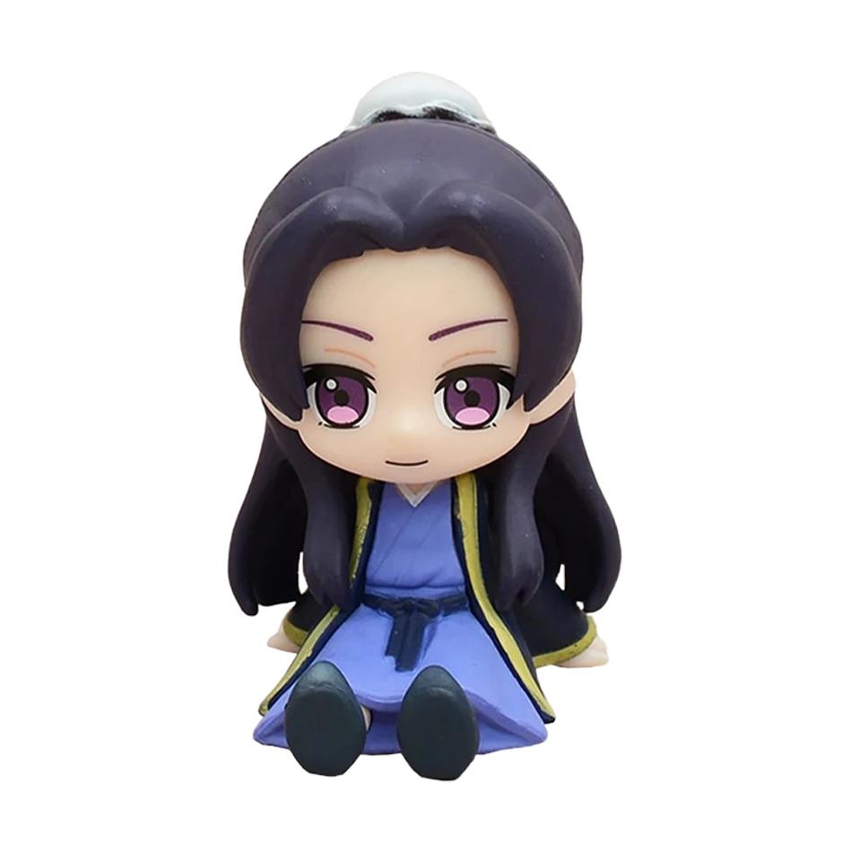 New The Apothecary Diaries Maomao Jinshi Mini Figure Anime Periphery Kawaii Sitting Toys Desktop Car Ornaments Model Gifts