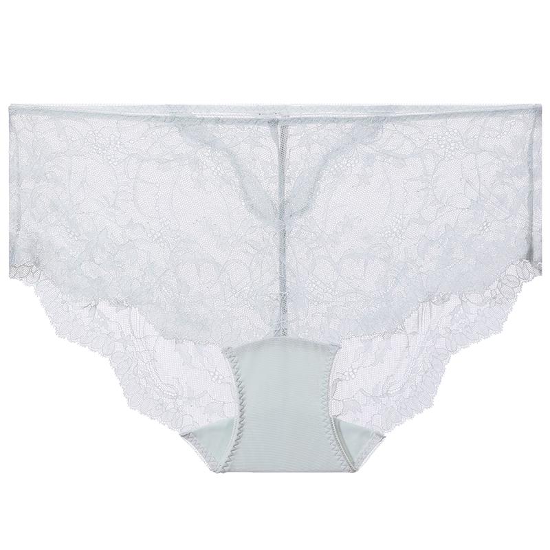 Aimer Women's Sexy Lace Mid-Rise Boy Shorts AM237541