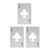 2/3Pcs Poker Card Bottle Opener Heavy Duty Stainless Steel Spade A Manual Beer Bottle Can Opening Tool Kitchen Gadget Seniors Arthritis Chef Gift