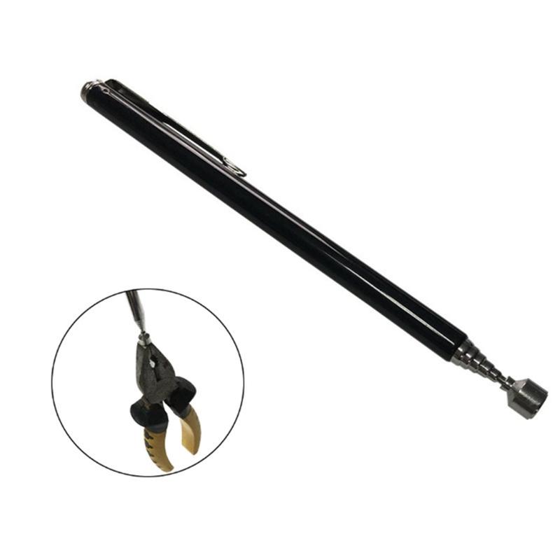 Portable Pick Up Rod Extending Magnet Handheld Pick Up Mini Pen Magnetic Grabber Telescopic Magnetic Stainless Steel