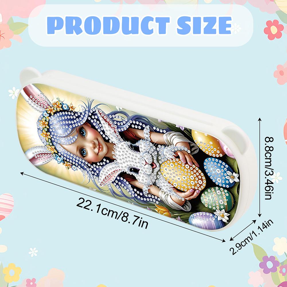 Diamond Painting Storage Box Independence Day Rhinestone Diamond Painting Box Diamond Painting Container Box for Art Crafts