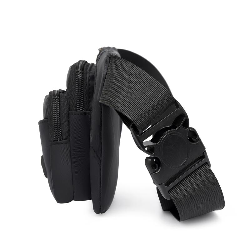 Borsa da Petto da Uomo in Nylon per Esterno - Marsupio Durevole ad Alta Capacità per Sport e Viaggi (Portafoglio per telefono resistente all'acqua)